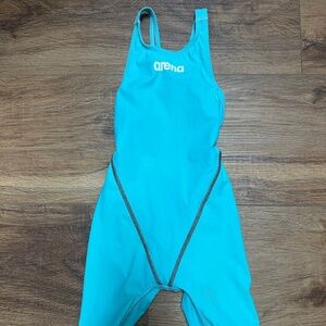 Arena powerskin ST classic tech suit teal size 24